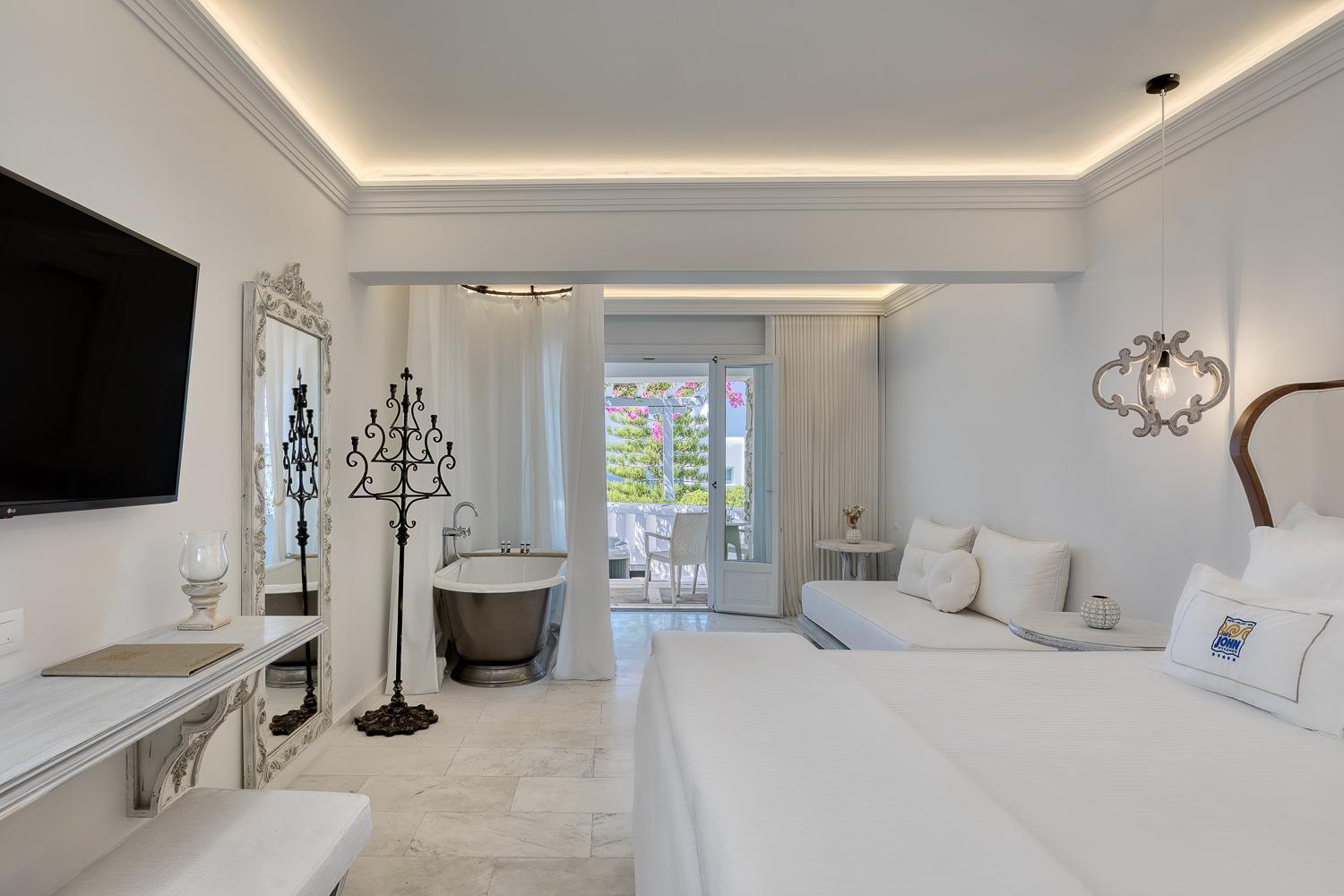 Suite Signature con 2 Camere da Letto, Vasca Idromassaggio all'Aperto e Vista Mare